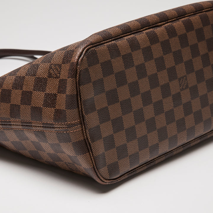 Louis Vuitton Damier Ebene Neverfull MM Handbag