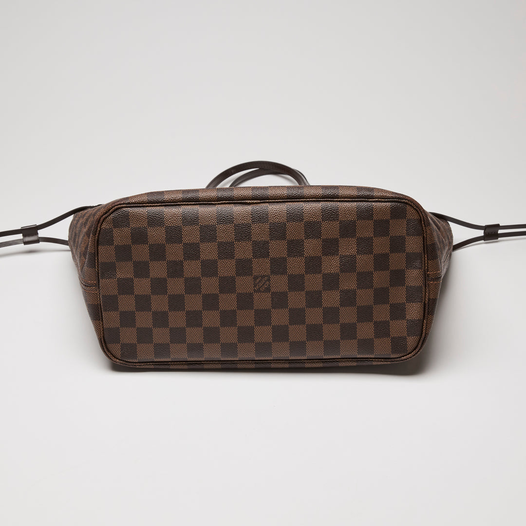 Louis Vuitton Damier Ebene Neverfull MM Handbag
