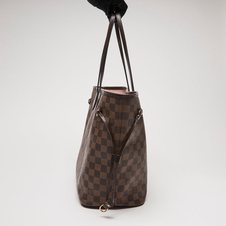 Louis Vuitton Damier Ebene Neverfull MM Handbag
