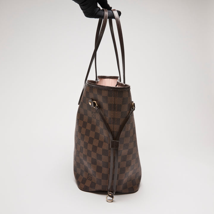 Louis Vuitton Damier Ebene Neverfull MM Handbag