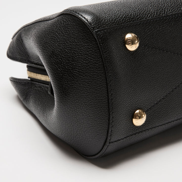 Louis Vuitton Black & Beige Monogram Empreinte Leather Montaigne BB Bag