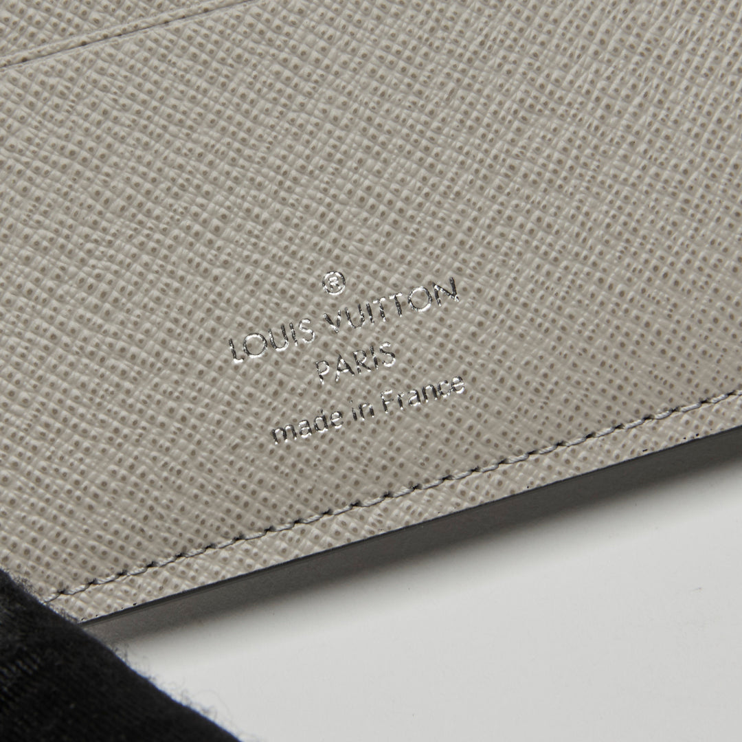 Louis Vuitton Beige Taiga Leather Multiple Bifold Wallet