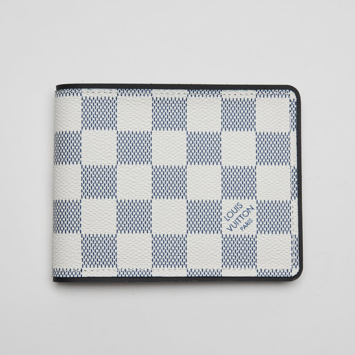 Louis Vuitton Damier Azur Canvas Multiple Bifold Wallet