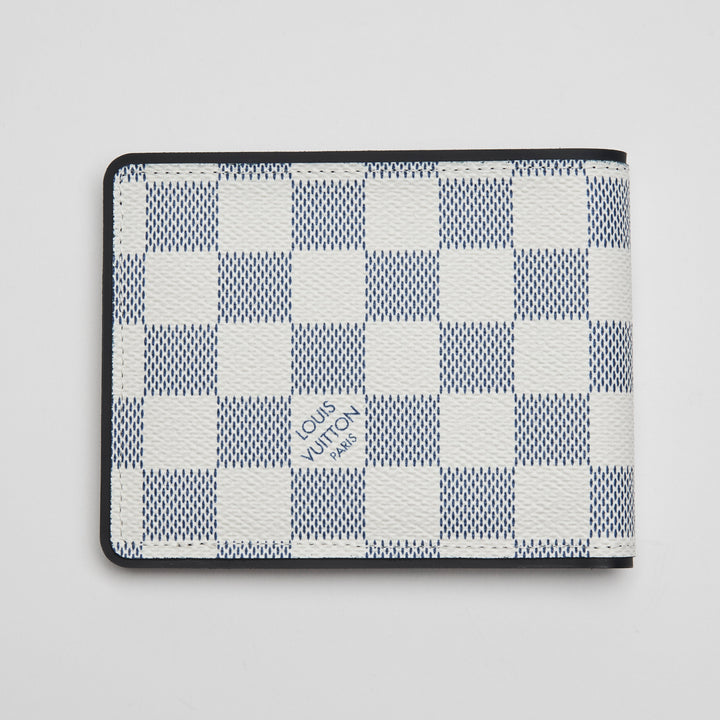 Louis Vuitton Damier Azur Canvas Multiple Bifold Wallet