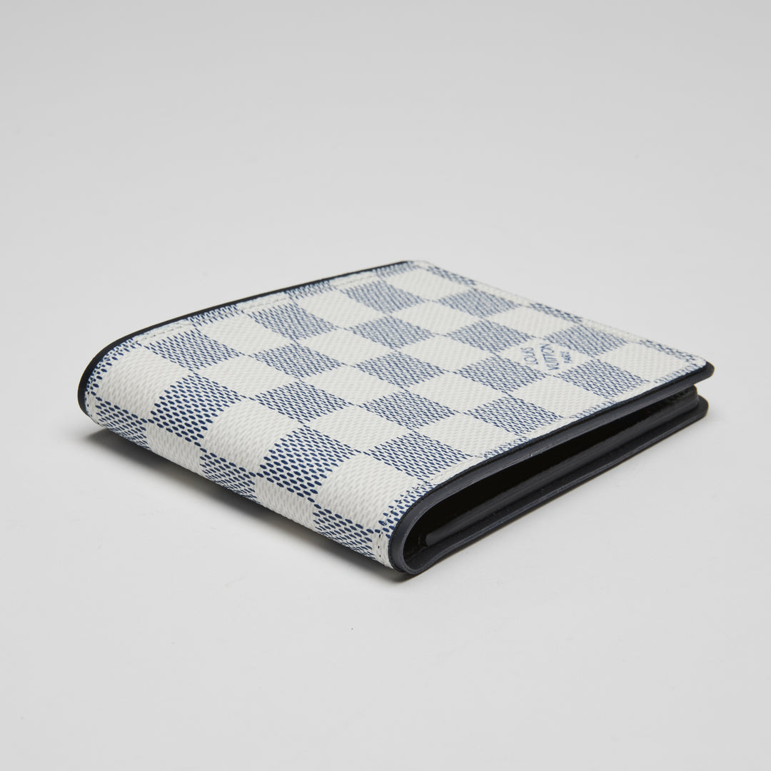 Louis Vuitton Damier Azur Canvas Multiple Bifold Wallet