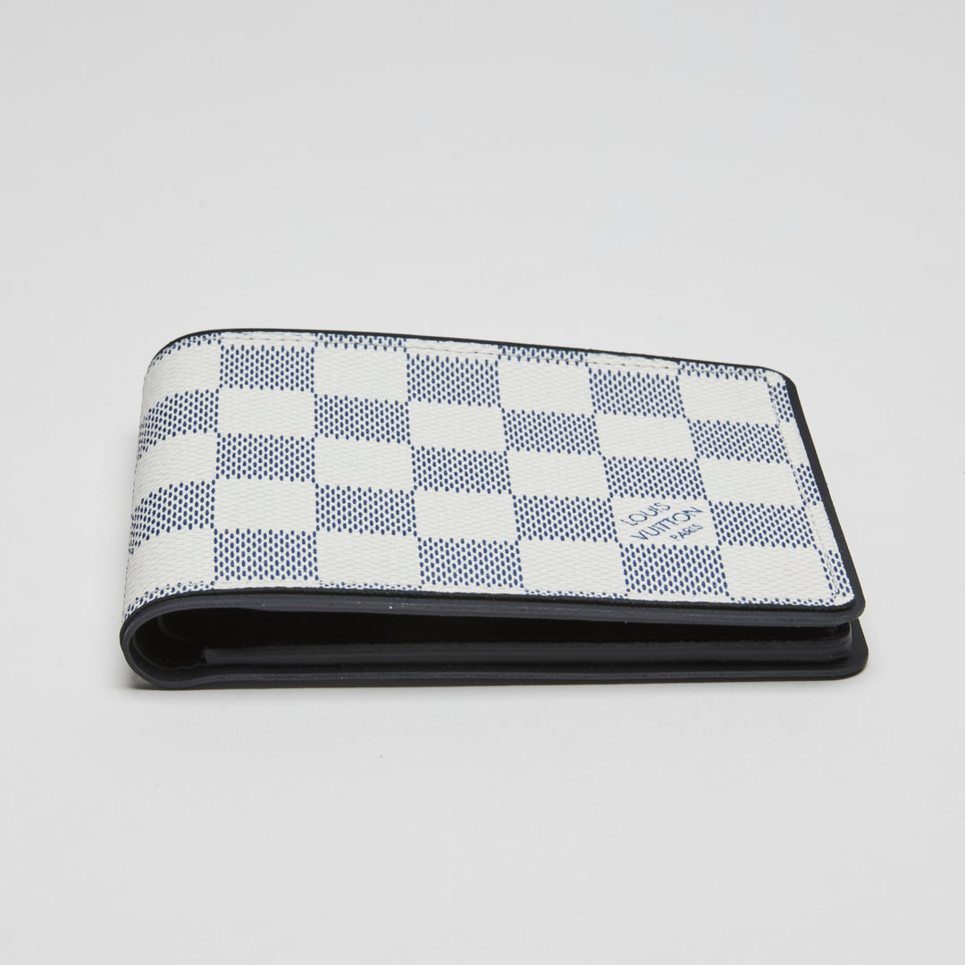 Louis Vuitton Damier Azur Canvas Multiple Bifold Wallet