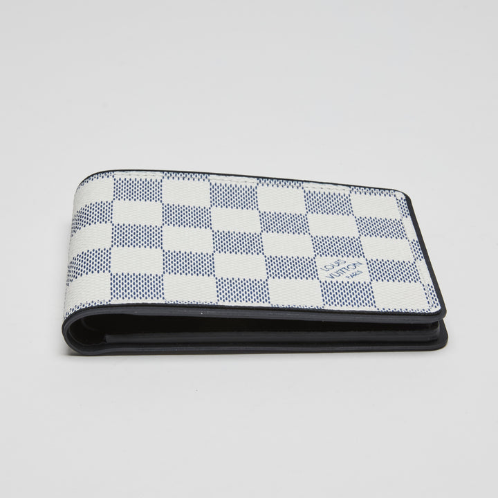 Louis Vuitton Damier Azur Canvas Multiple Bifold Wallet