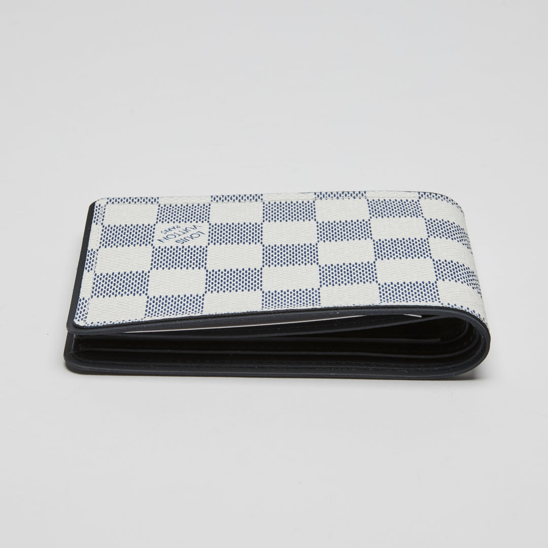 Louis Vuitton Damier Azur Canvas Multiple Bifold Wallet