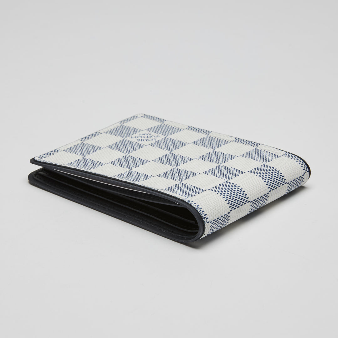 Louis Vuitton Damier Azur Canvas Multiple Bifold Wallet