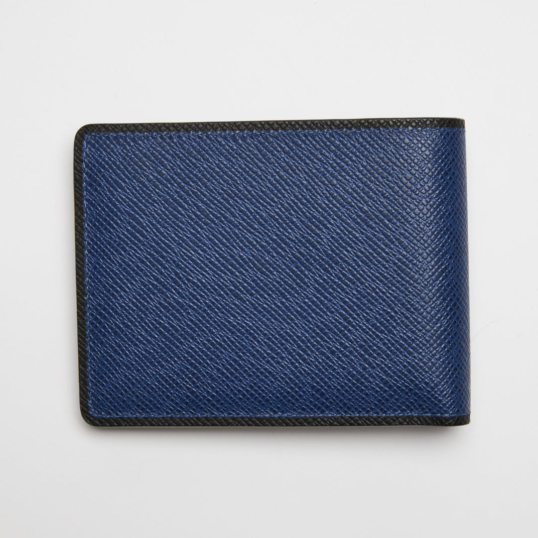 Louis Vuitton Blue Taiga Leather Multiple Bifold Wallet