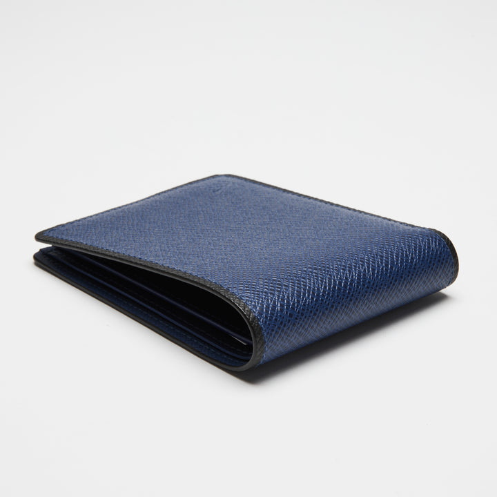 Louis Vuitton Blue Taiga Leather Multiple Bifold Wallet