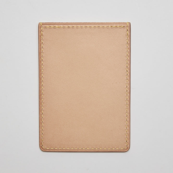 Louis Vuitton Beige Vachetta Leather Voyages Card Holder