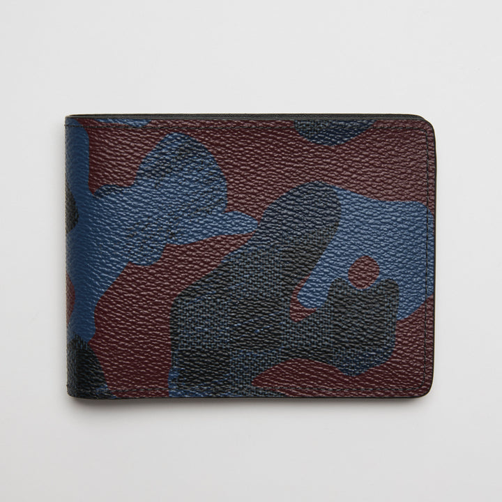Louis Vuitton Damier Cobalt Bordeux Camouflage Multiple Wallet