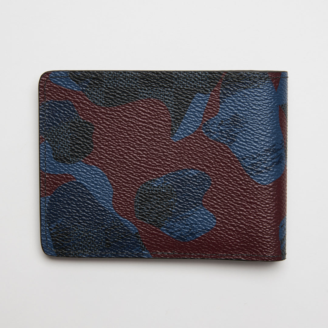 Louis Vuitton Damier Cobalt Bordeux Camouflage Multiple Wallet