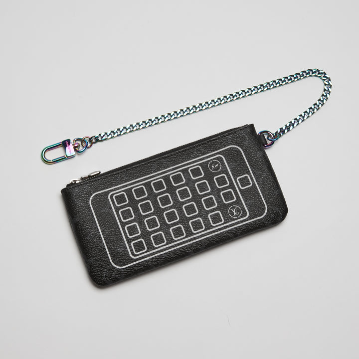 Louis Vuitton x Fragment Eclipse Monogram Canvas iPhone Pouch