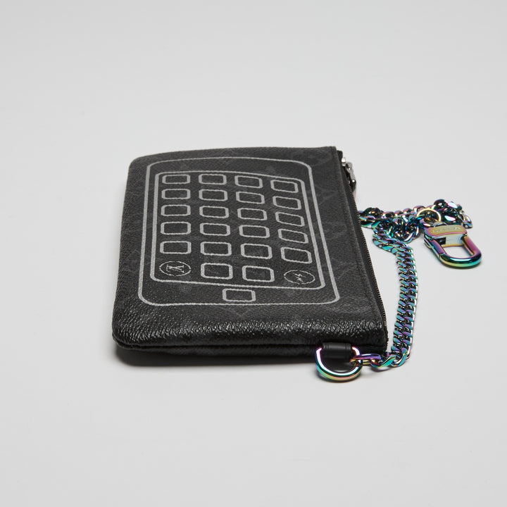 Louis Vuitton x Fragment Eclipse Monogram Canvas iPhone Pouch