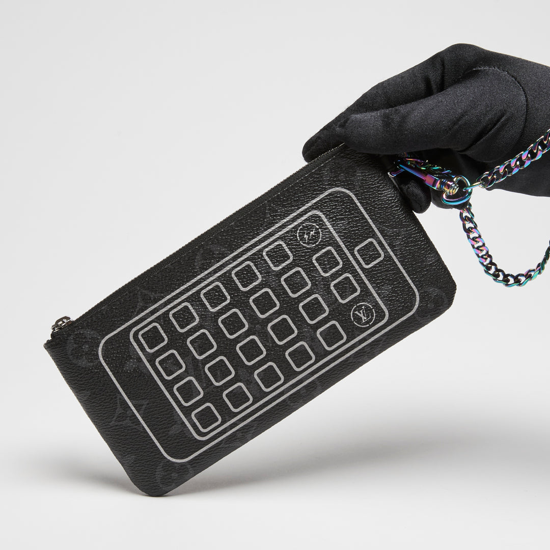 Louis Vuitton x Fragment Eclipse Monogram Canvas iPhone Pouch
