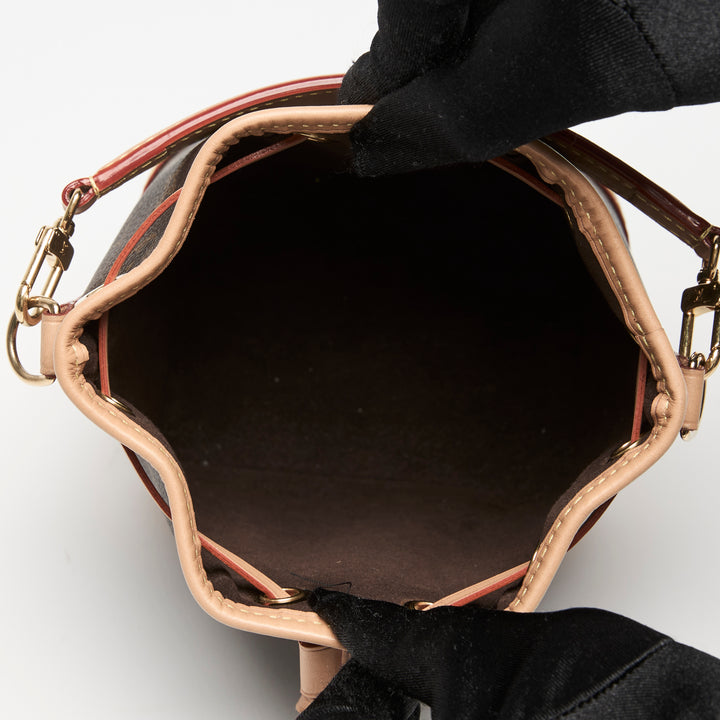 Louis Vuitton Brown Monogram Canvas Nano Noe Bucket Bag
