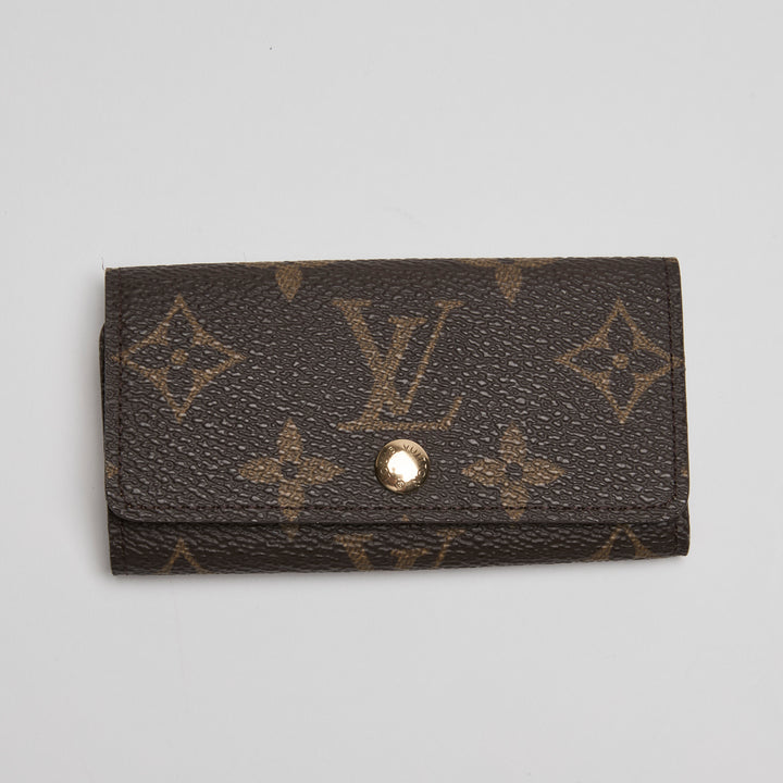 Louis Vuitton Brown Monogram Canvas Multiclés 4 Key Holder