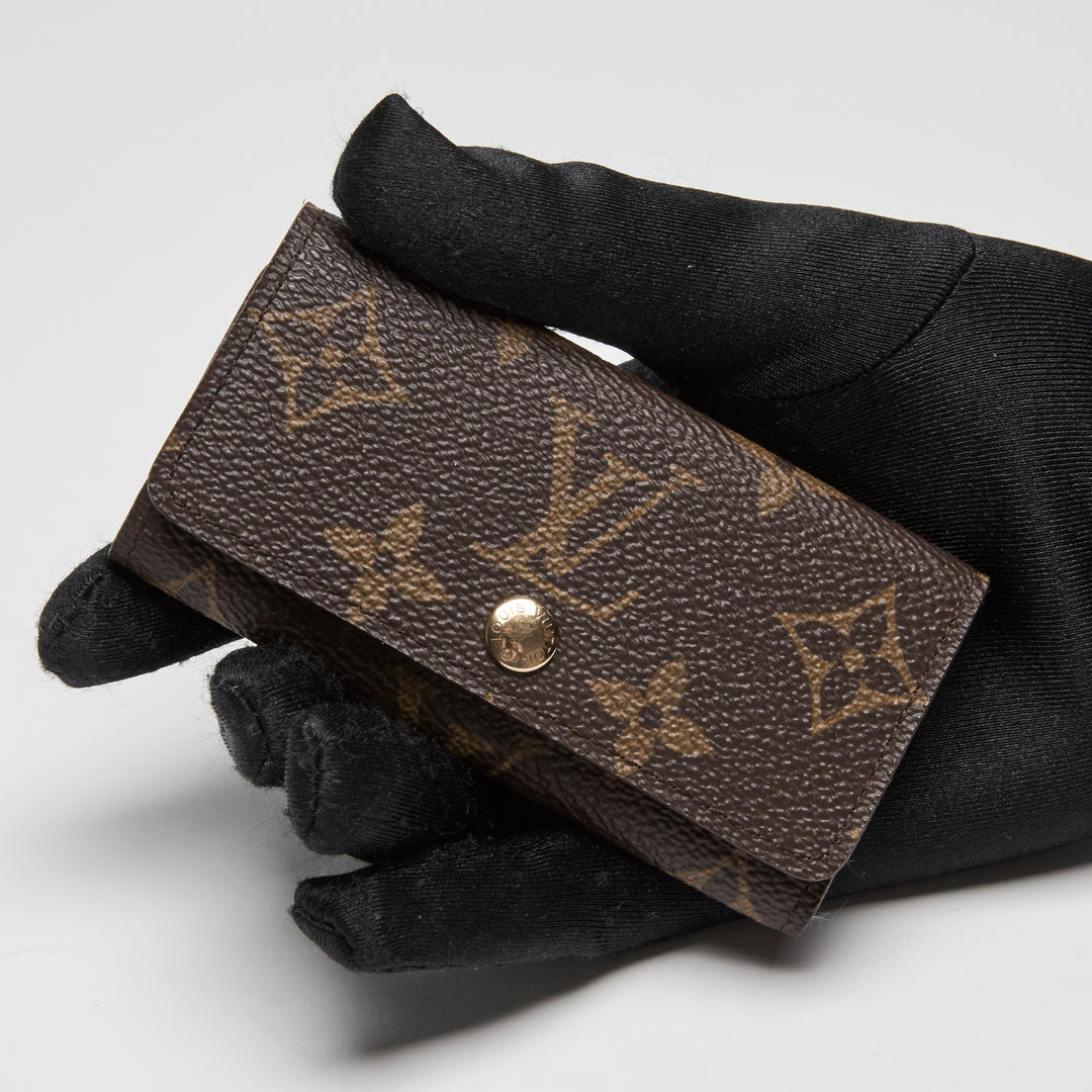 Louis Vuitton Brown Monogram Canvas Multiclés 4 Key Holder