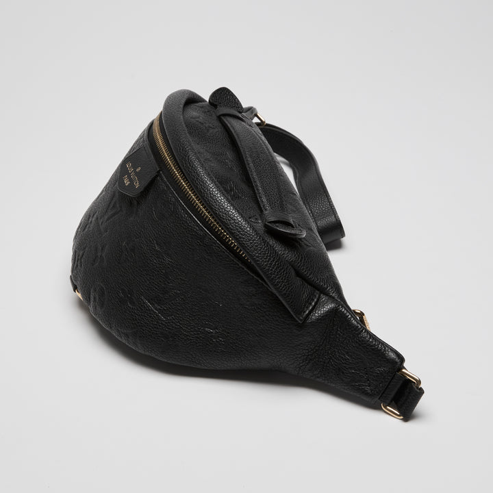 Louis Vuitton Black Empreinte Leather Waist Pouch