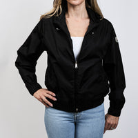 Moncler Black Windbreaker Size 0