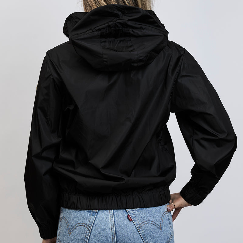 Moncler Black Windbreaker Size 0