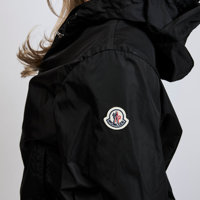 Moncler Black Windbreaker Size 0