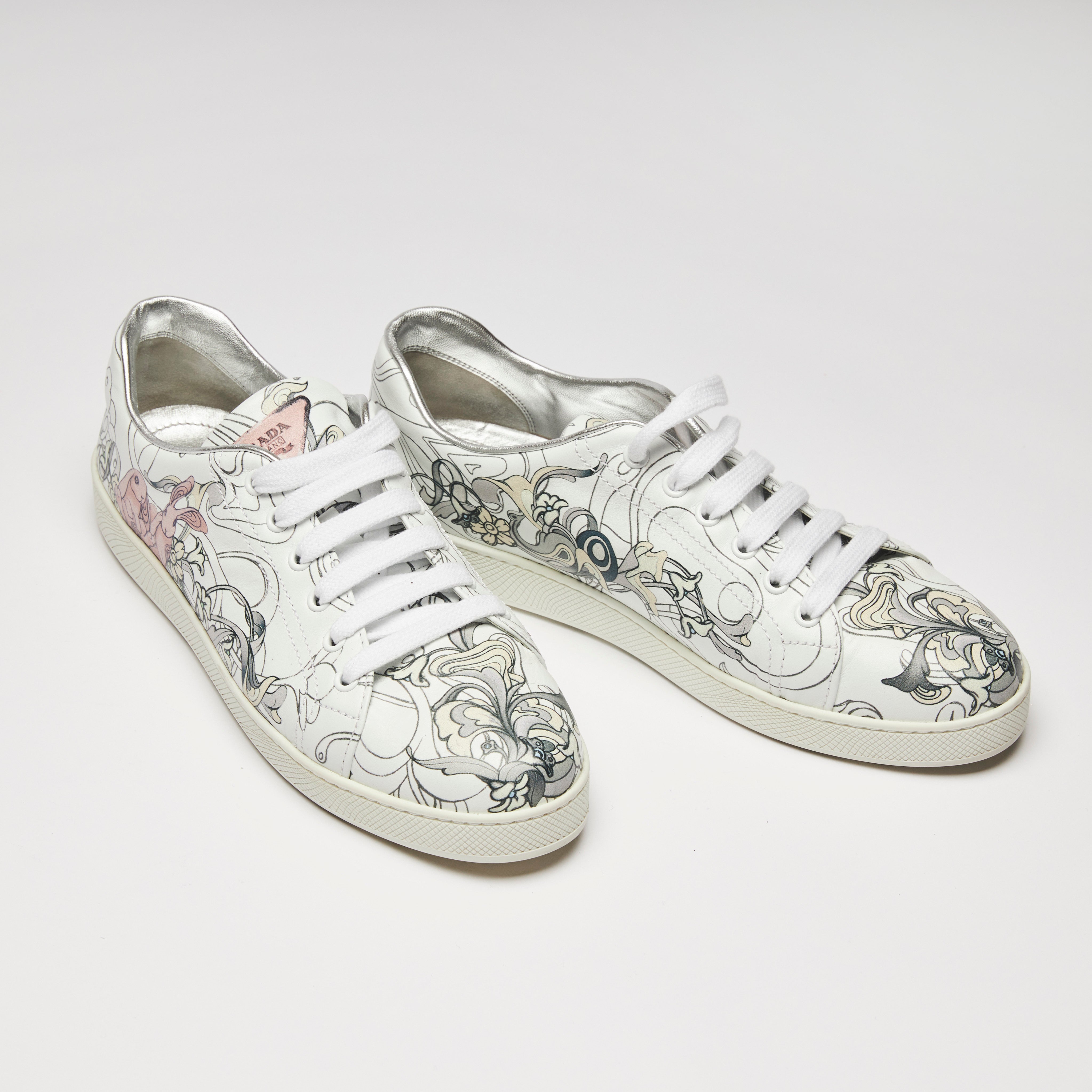 Playful Bunnies: Prada Bunny Sneakers