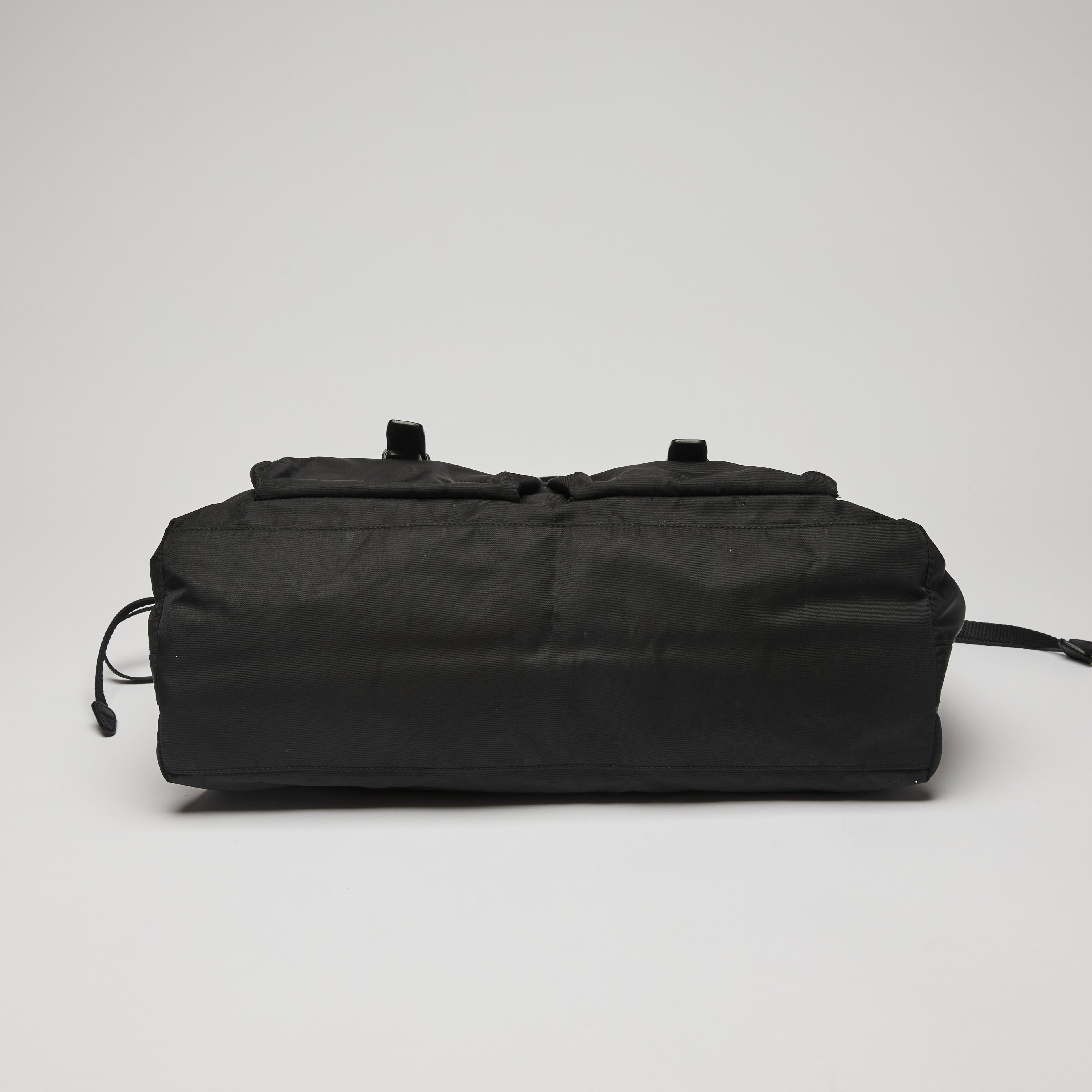 Prada Tessuto Impuntu Black Nylon Tote Bag – EYE LUXURY CONCIERGE