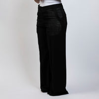 Rick Owens Black Sheer Pants Size 42