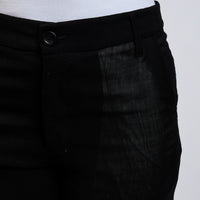 Rick Owens Black Sheer Pants Size 42