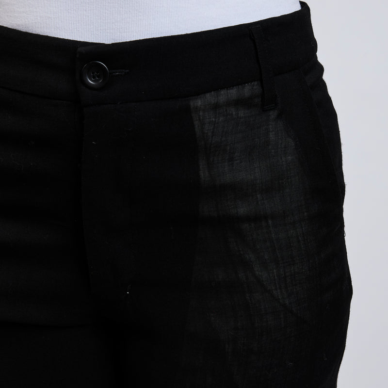 Rick Owens Black Sheer Pants Size 42