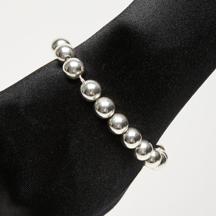 Tiffany & Co. Sterling Silver HardWear Small Ball Bracelet
