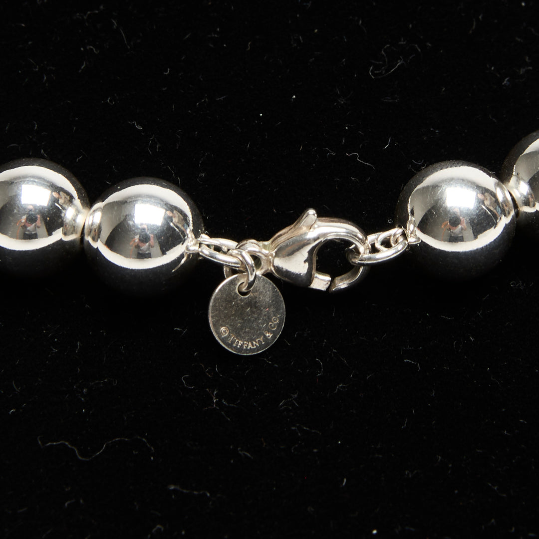 Tiffany & Co. Sterling Silver HardWear Ball Necklace