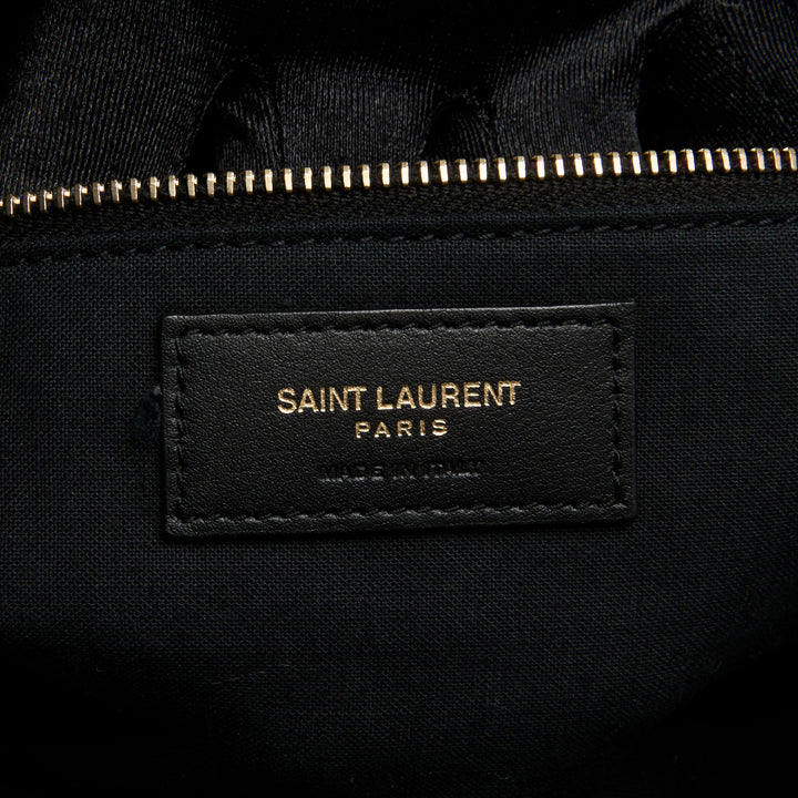 Saint Laurent Beige Le Raffia Shoulder Bag