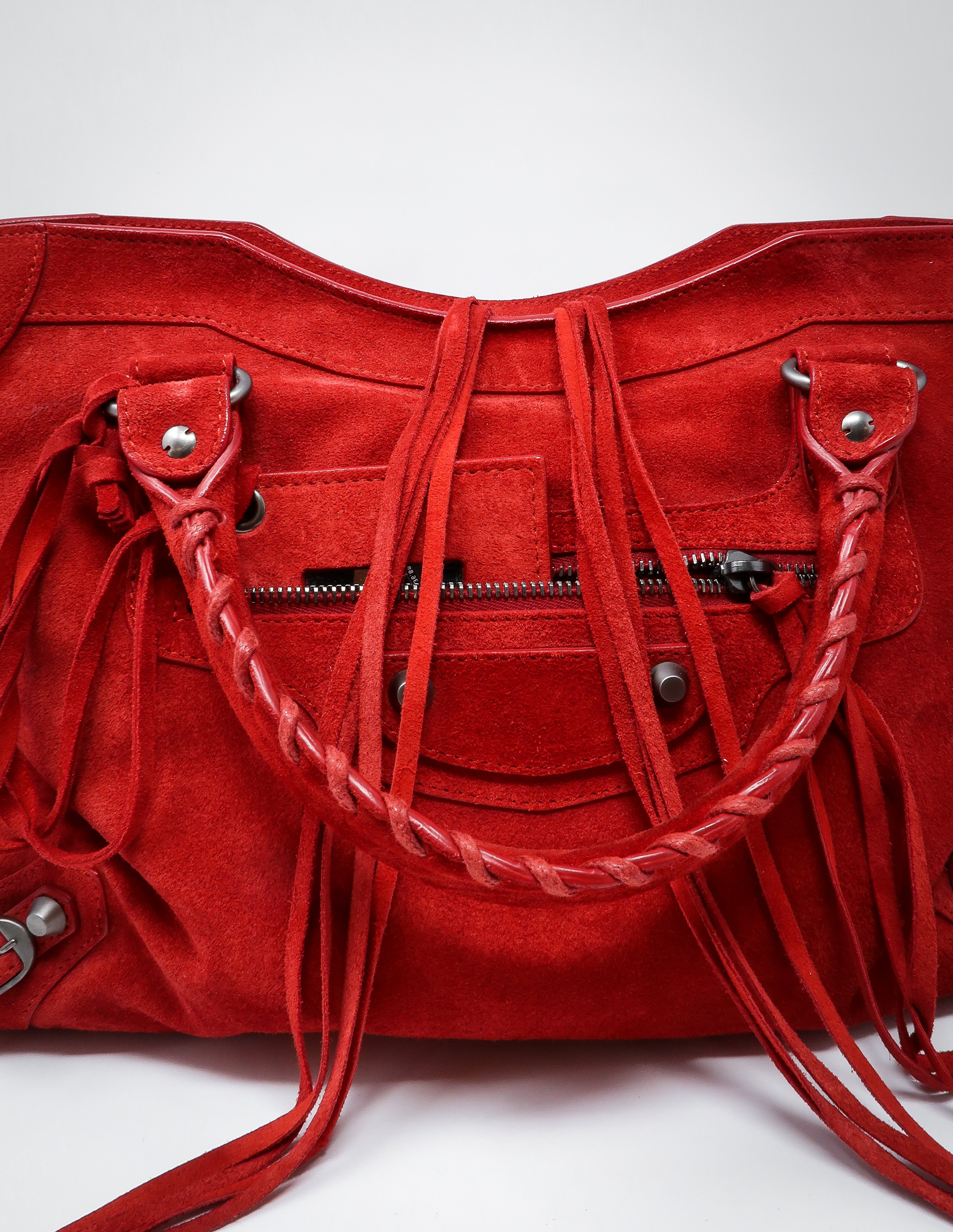 Balenciaga Medium Red Suede City Bag Luxury Finds Consignment #38 Balenciaga Medium Red Suede City Bag Luxury Finds Consignment